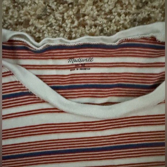 Madewell Multicolor Striped Ringer Tee - Picture 5 of 5